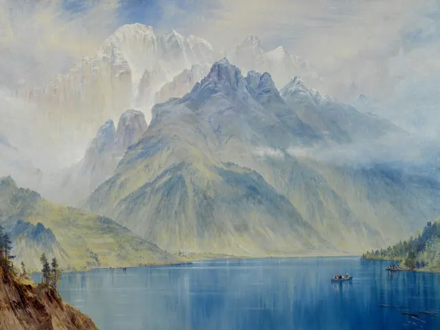 Monte Civetta, 1867. Artist: Elijah Walton jigsaw puzzle