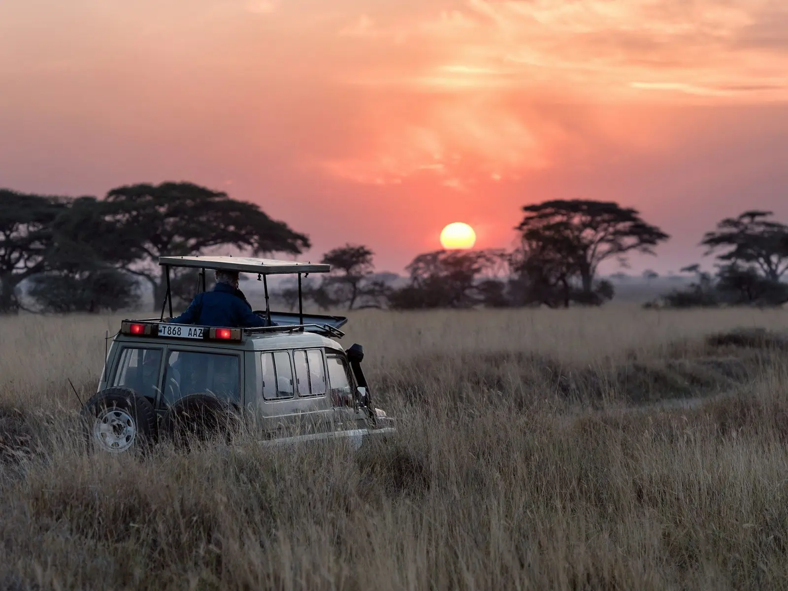 Runrise in Serengeti jigsaw puzzle
