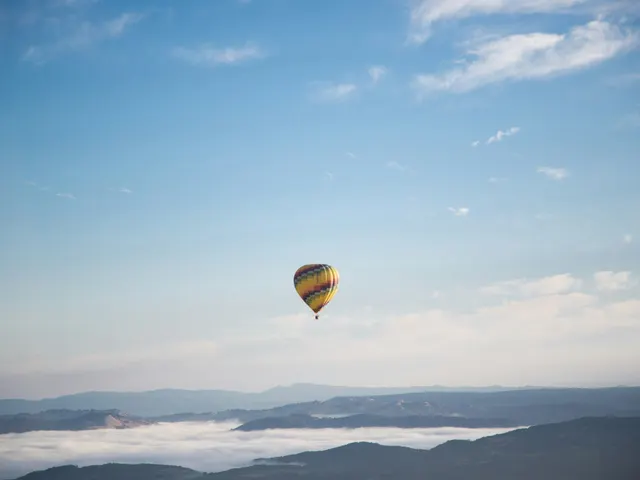 Hot Air Balloon In The Sky jigsaw puzzle