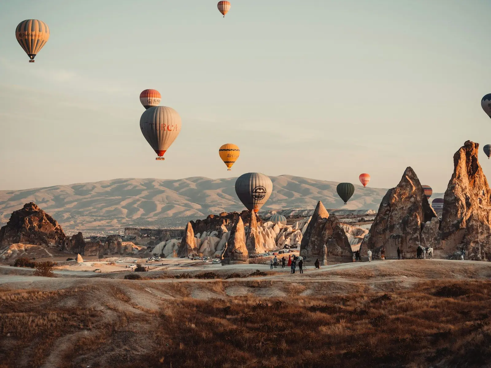 hot air balloons on the sky during daytime jigsaw puzzle