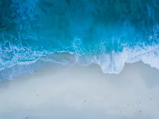bird's eye view of seashore jigsaw puzzle